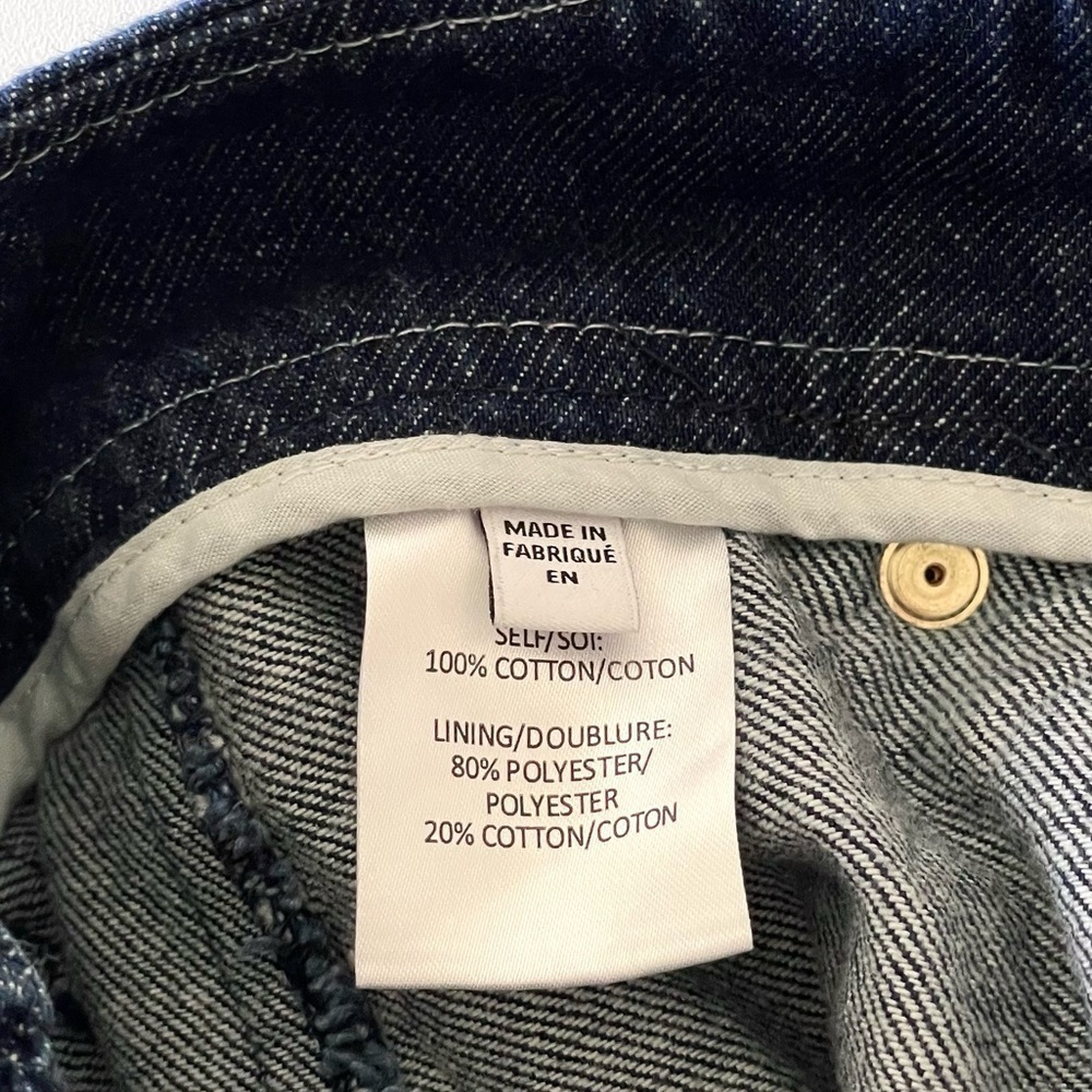 Tanya Taylor Dark Indigo Wide-Leg Jeans - Picture 15 of 16